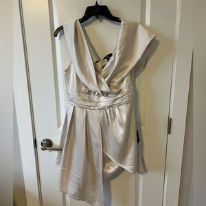 NWT Lulu's Bridal Era Satin Dress